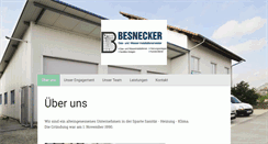 Desktop Screenshot of besnecker.de